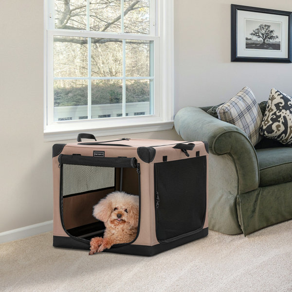 Petsfit Collapsible Soft-Sided Crate with 3 Doors - Wayfair Canada